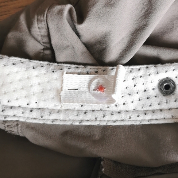 𝅺LL Bean Skort Grey Adjustable Waist Plus 16 - Picture 8 of 9